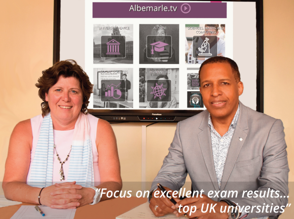 Principals James Eytle and Beverley Mellon